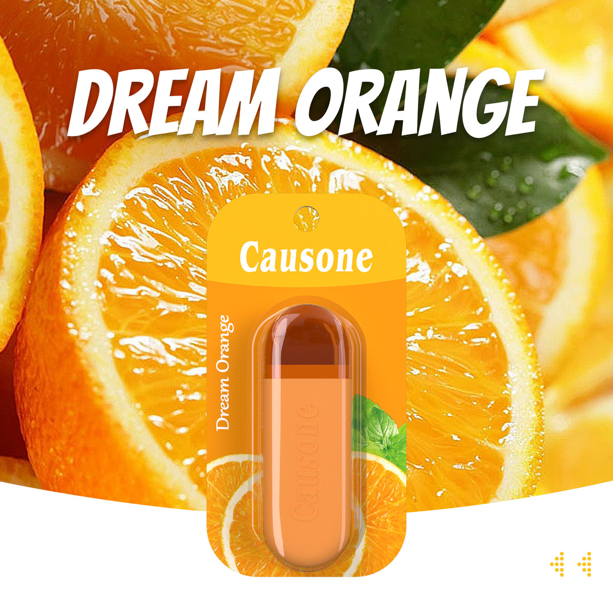 Mint-Flavored Fruit-Scented Oral Freshening Stick - Breath Energizer