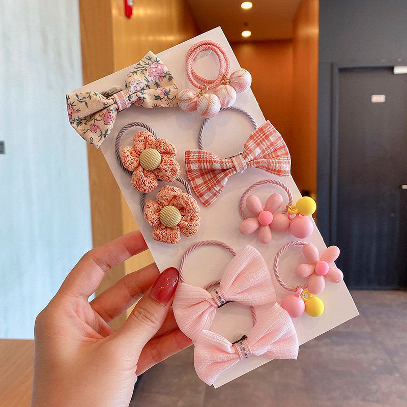 Children's Hair Accessories Head Flower Princess Hairpin Set for Girls