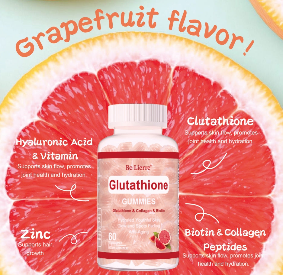 Glutathione Collagen Gummies - Grapefruit Flavor