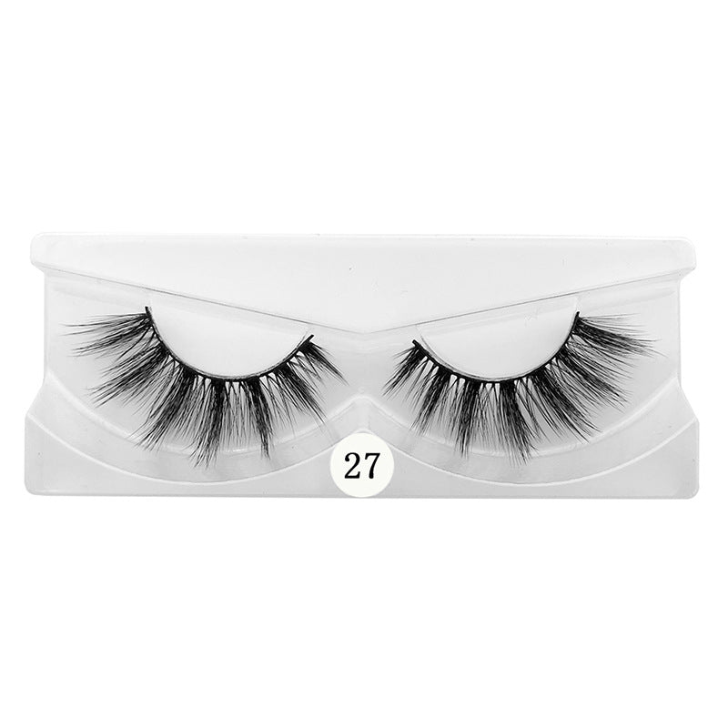 Multi-Layer 3D False Eyelashes Set Natural Volume Style - 1 Pair