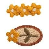Kids Korean-Style Metal Hair Clip Pair