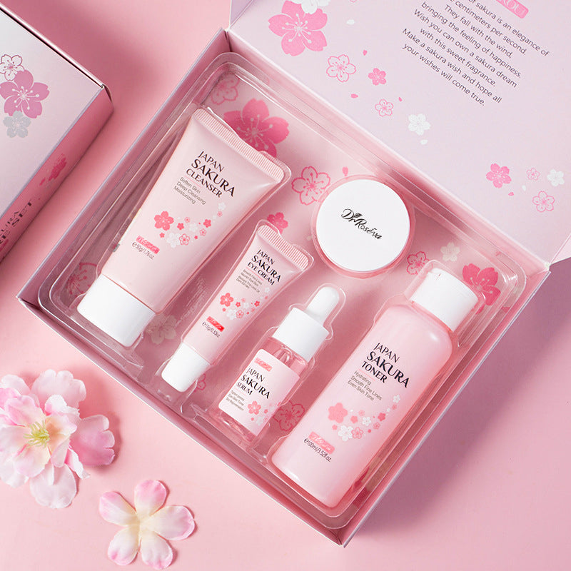 Sakura Series Body Care Set - 5 Pieces