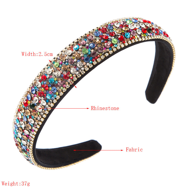 Women's Rhinestone Hair Band Headband