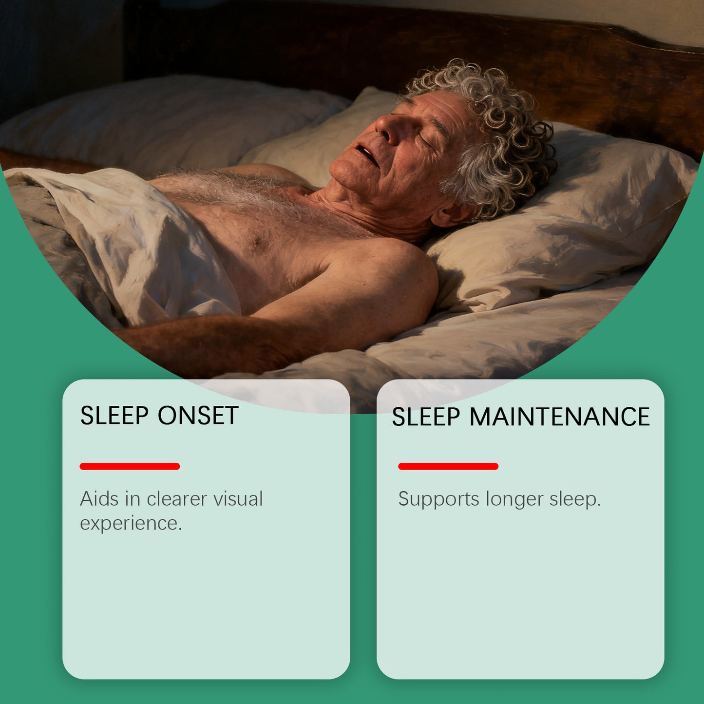 Melatonin Sleep Support Gummies with Magnesium & Valerian - 60 Gummies