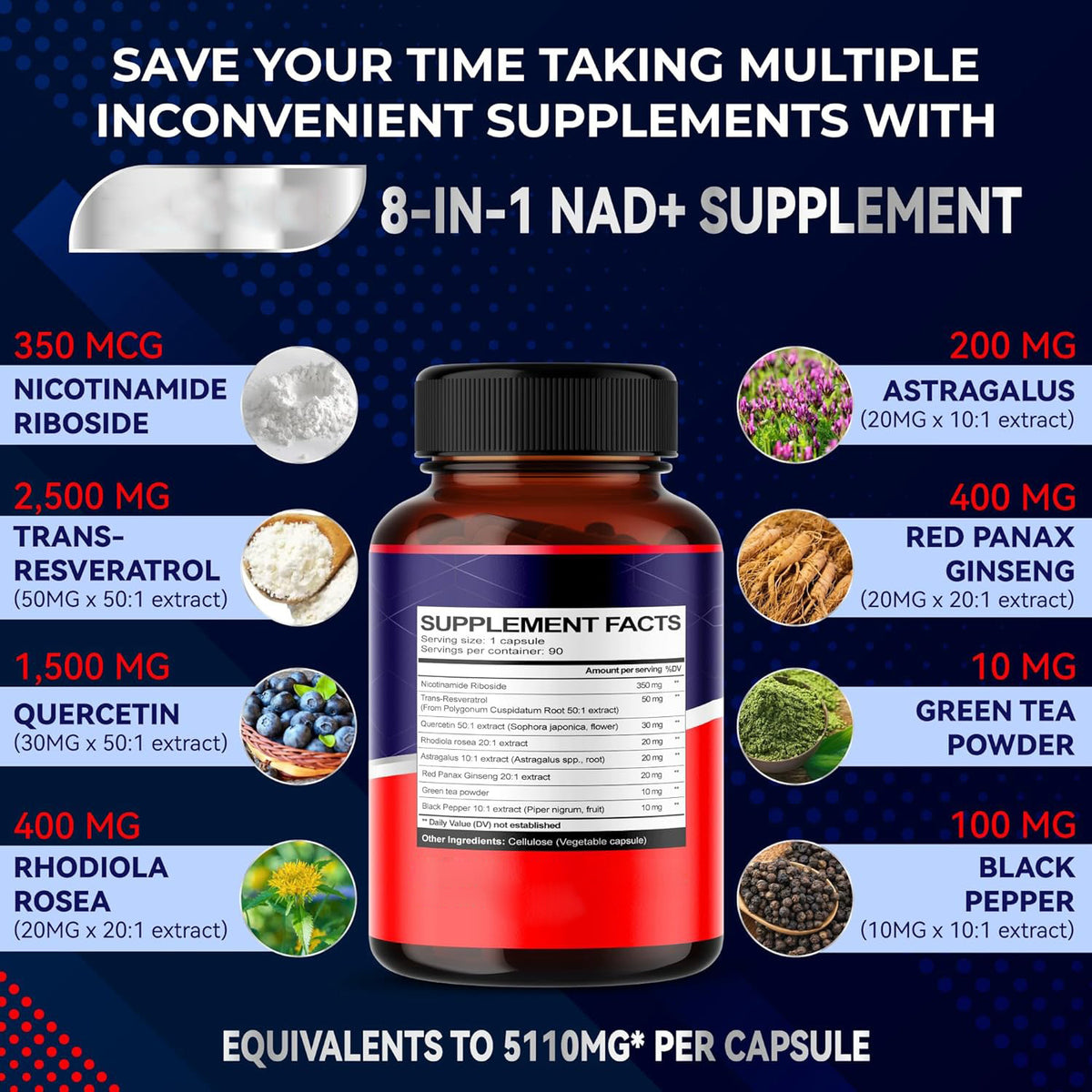 Nicotinamide Care Capsules - 60 Tablets