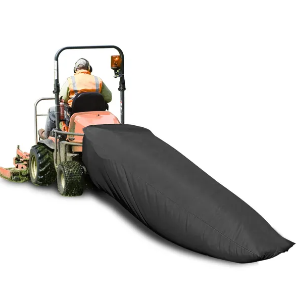 54 Cubic Feet Lawn Tractor Leaf Bag with Black Oxford Fabric