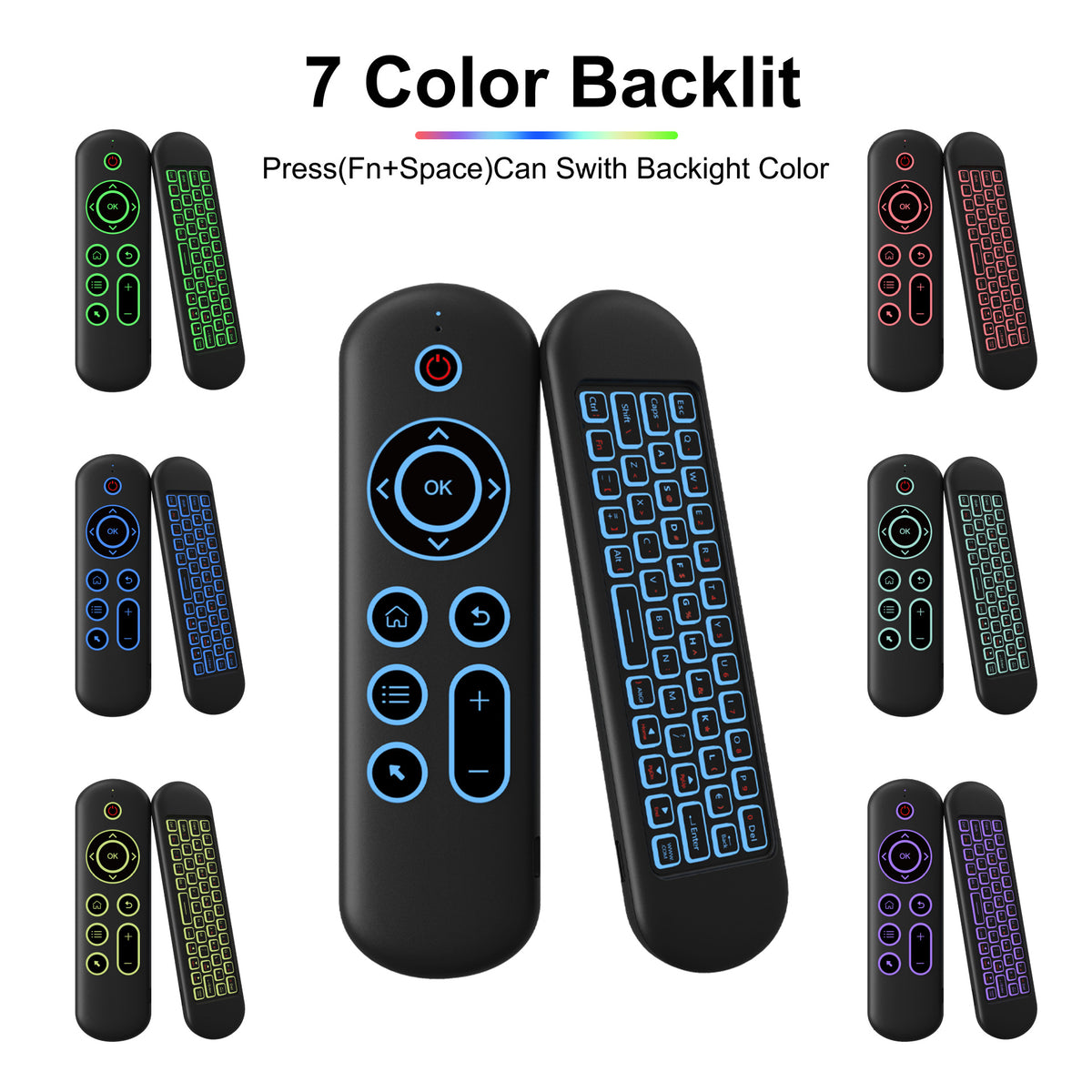 Flying Squirrel Backlit Bluetooth Set-Top Box with Multiple Styles