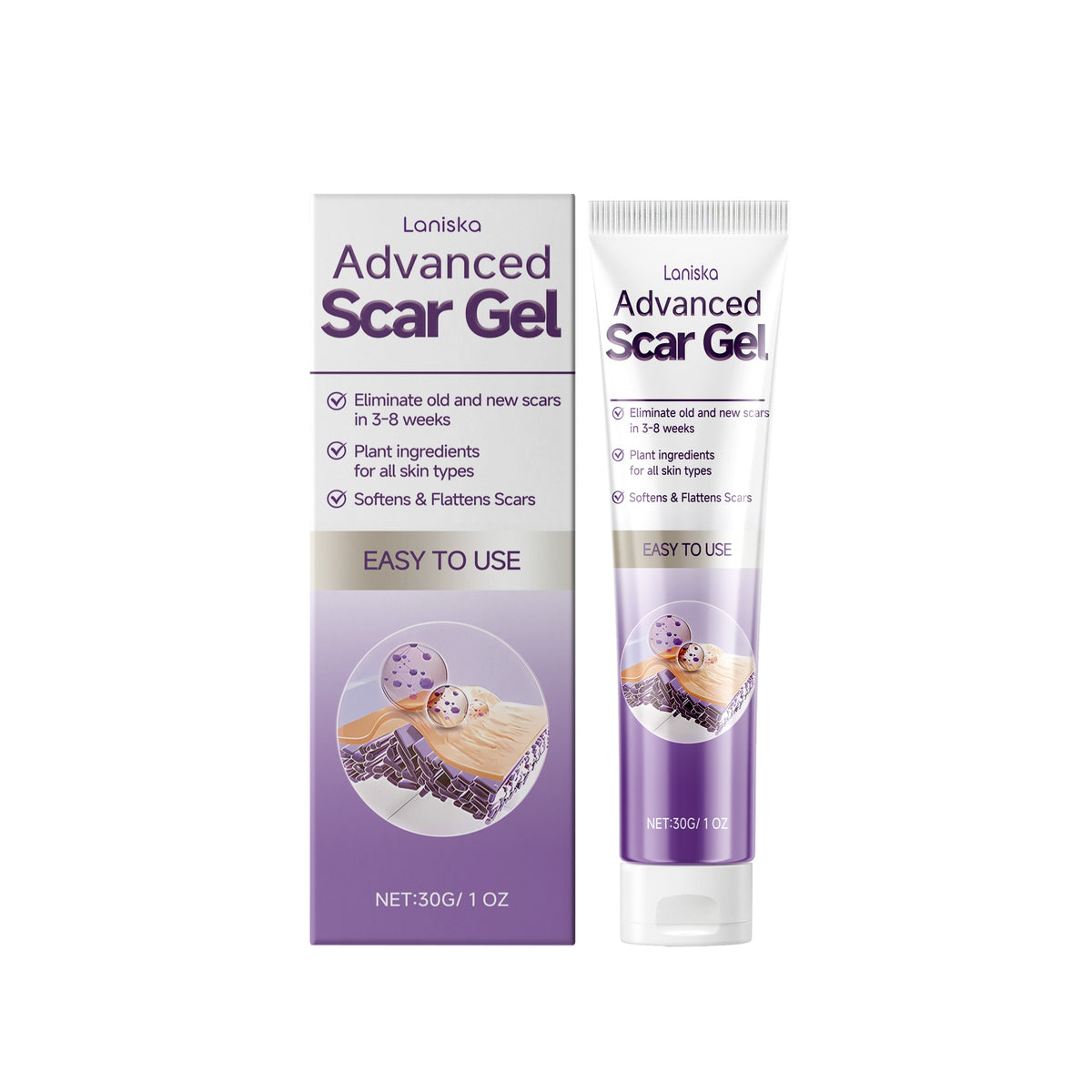 Mild Formula Scar Repair Gel