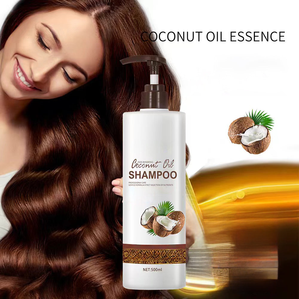 Nourishing Coconut Oil Shampoo - Deep Cleansing for Silky Smooth Hair 1000ml