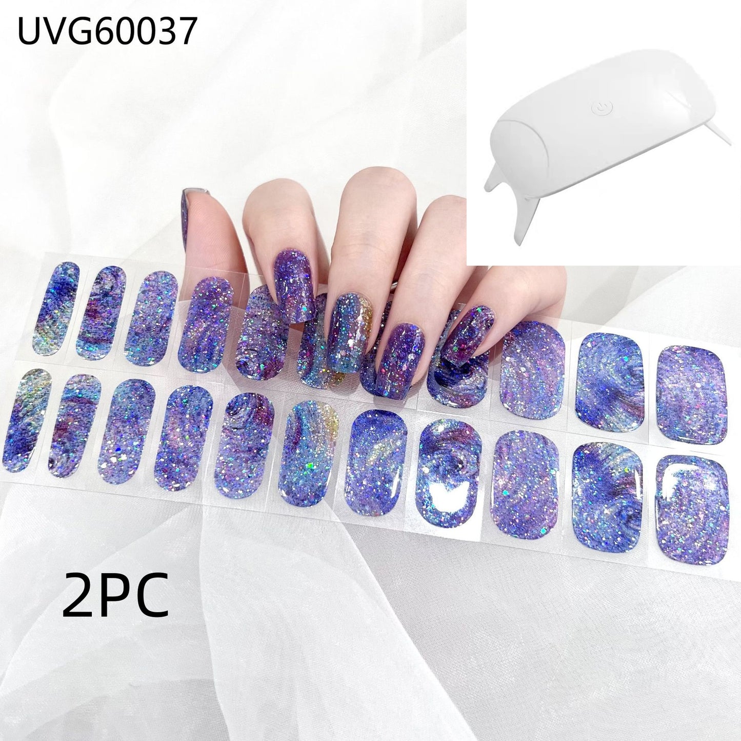 Mini UV Nail Lamp Curing Light for Nail Art Kit - Multiple Styles