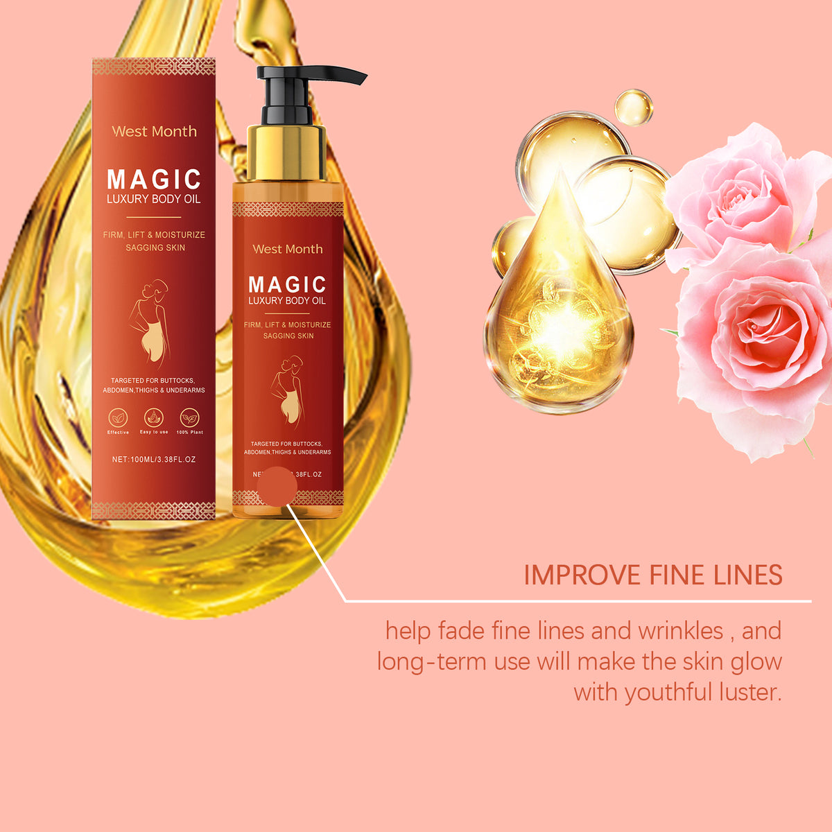 Body Firming Moisturizing Oil - 100ml