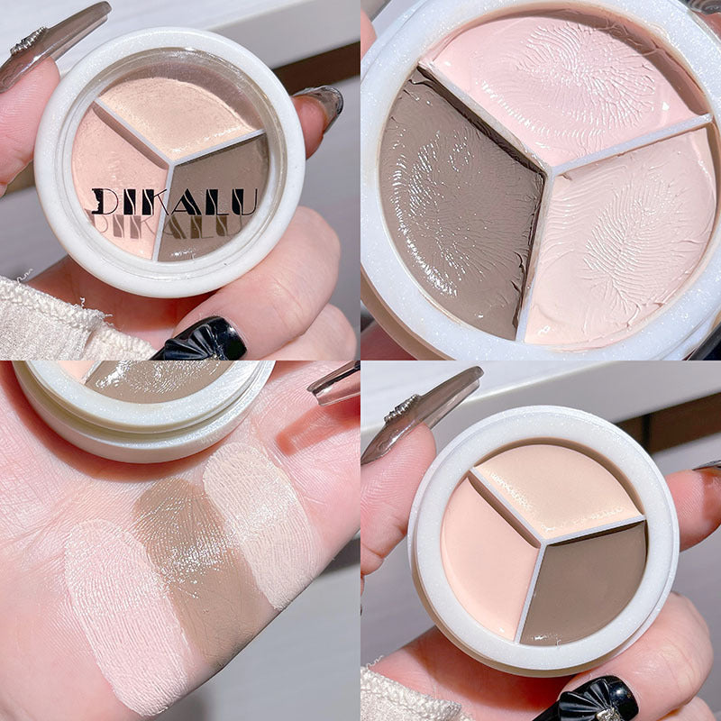 Three-Color Concealer Set for Discoloration Repair Skin Brightening