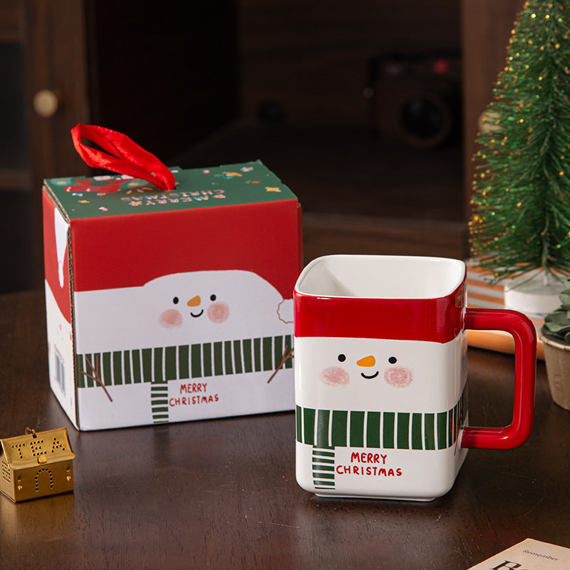 Christmas Ceramic Mug Creative Holiday Drinkware - Multiple Styles