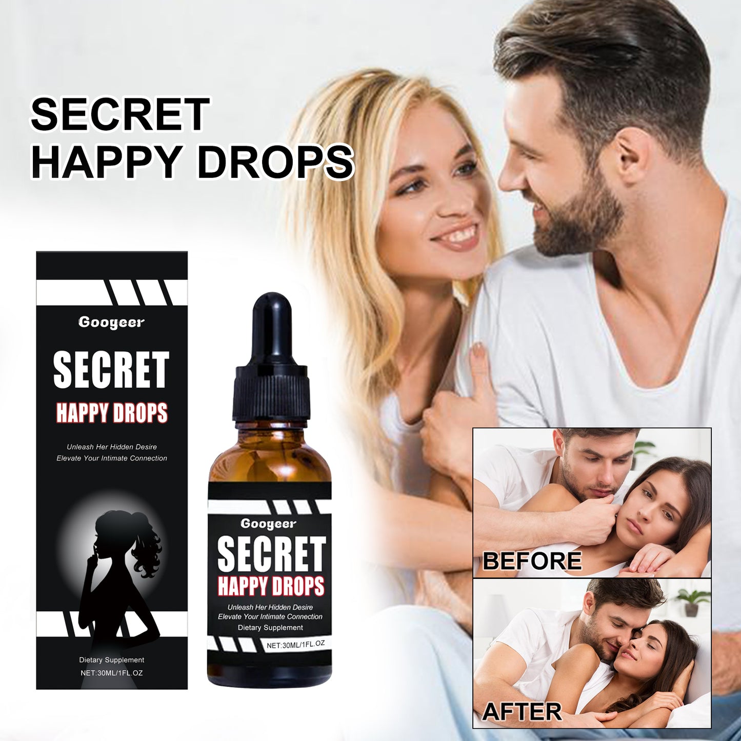 Intimate Support Supplement Drops with Muira Puama & Tribulus - 30ml