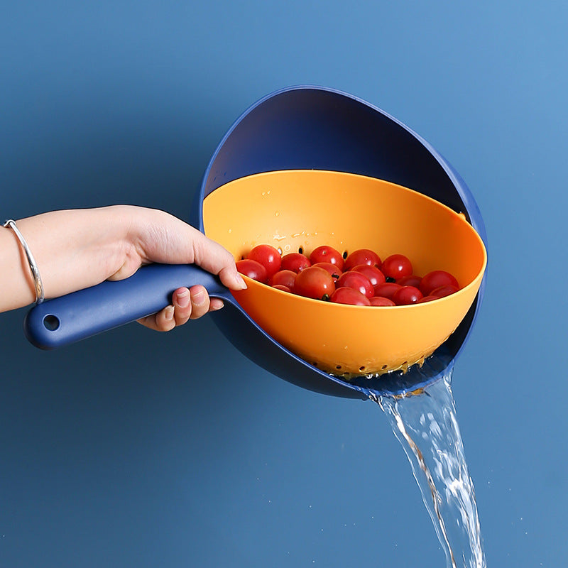 Multifunctional Plastic Vegetable Basket for Fruits and Vegetables