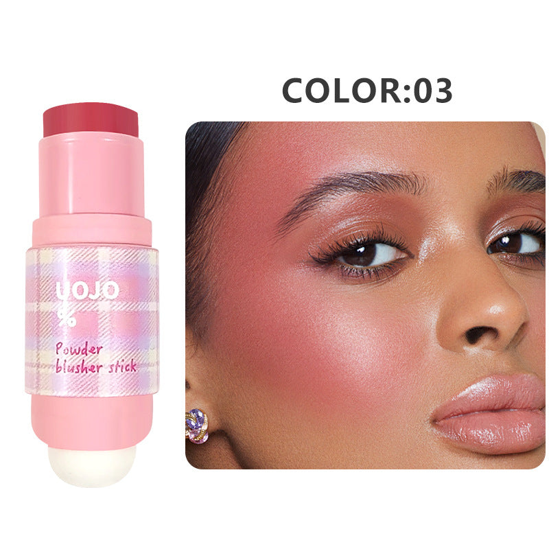 Waterproof Sweatproof Blush Stick - Low Saturation Makeup for Ladies
