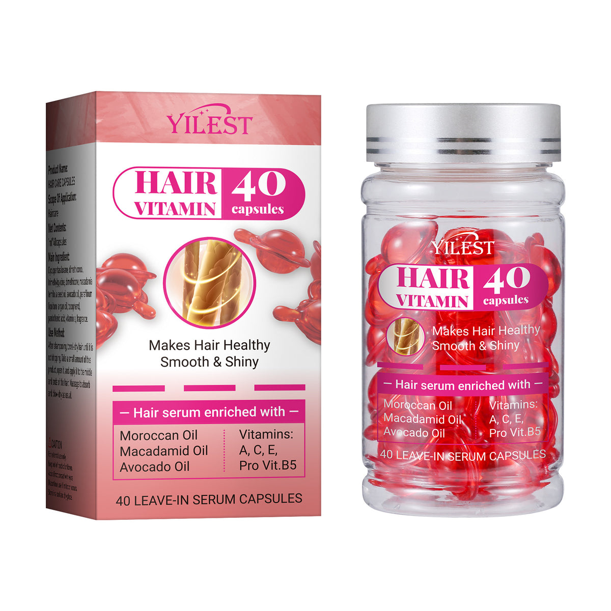 Hair Care Capsule Vitamin Moisturizing