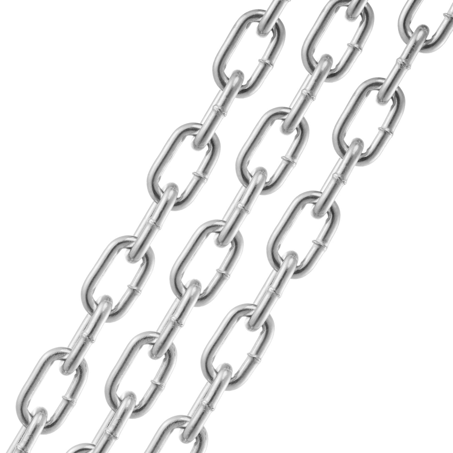 Heavy-Duty Galvanized Proof Coil Chain 5/16 Inch x 92 Feet Supports 1667 lbs