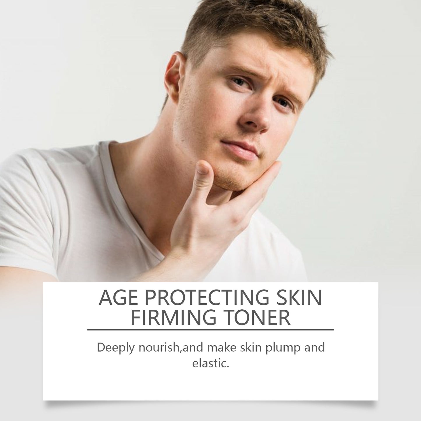 Men's Firming Facial Toner - 100ml Anti-Aging Moisturizing Skin Care