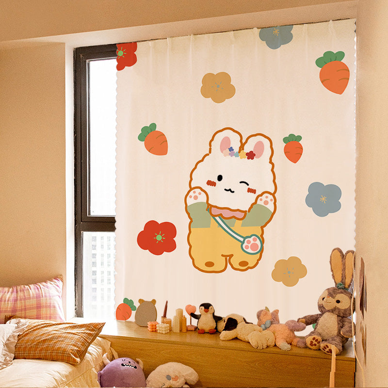 Self-Adhesive Sunshade Curtain for Bedroom, All Sizes & Colors