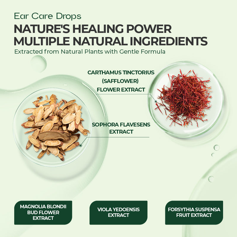 Nature Ear Care Drops - Gentle Non-Irritating Formula