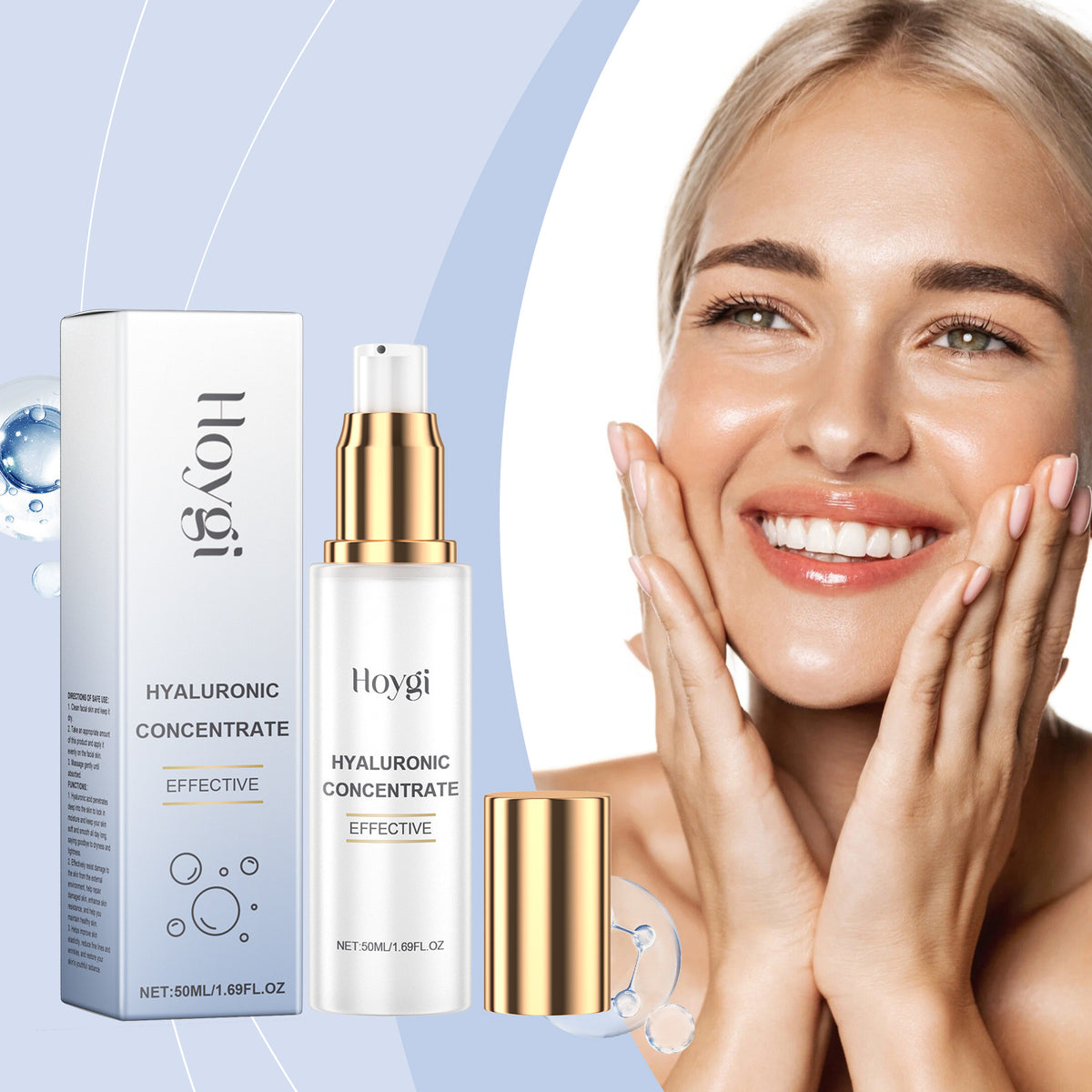 Hyaluronic Acid Moisturizing Toner - Nourishing Facial Skin Care - 50ML