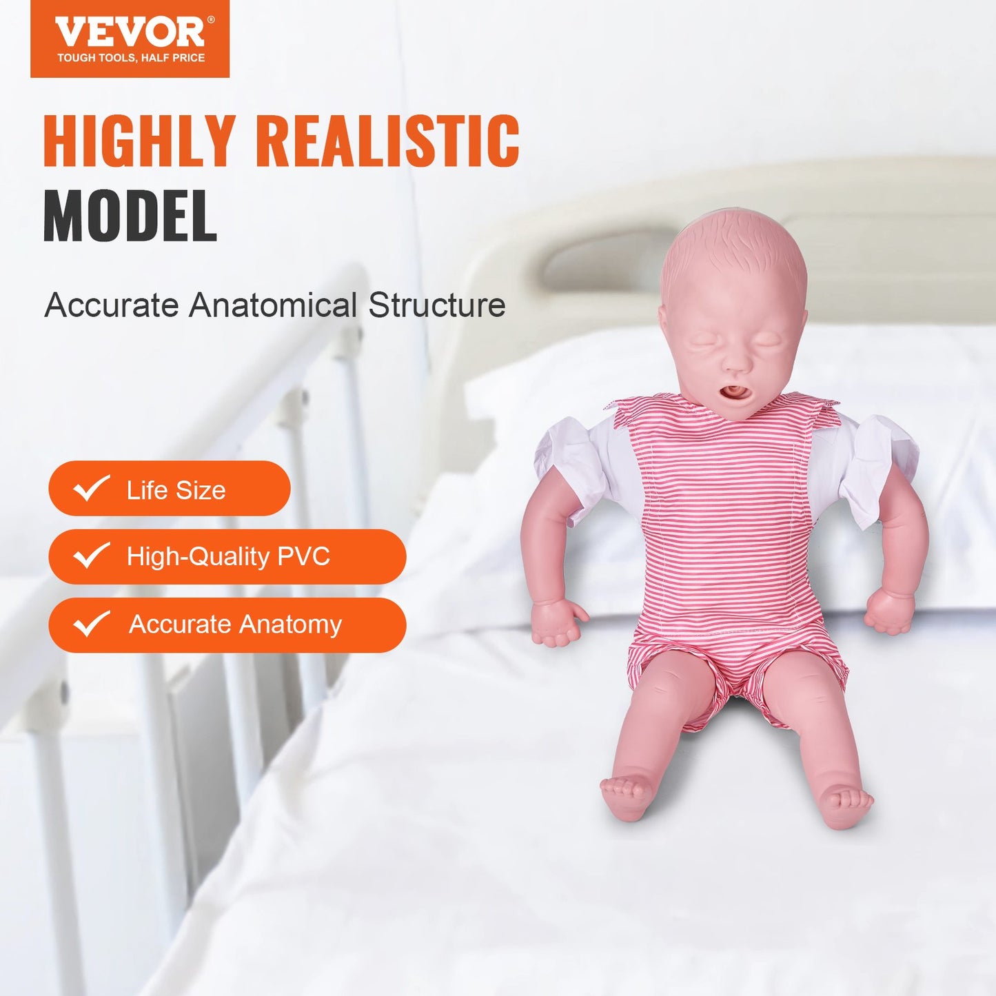 Infant Airway Obstruction Training Manikin - CPR Simulation Model