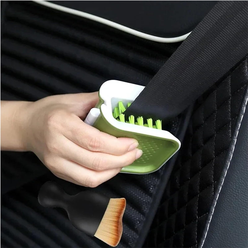 U-Shaped Cleaning Brush - Multi-Purpose Car Seat Belt Tool
