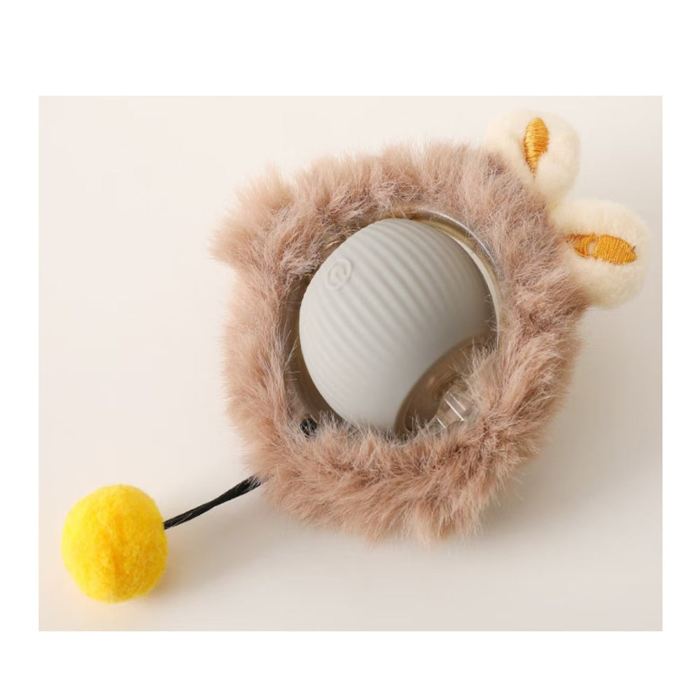 Interactive Electric Cat Dog Ball Toy for Indoor & Outdoor Play
