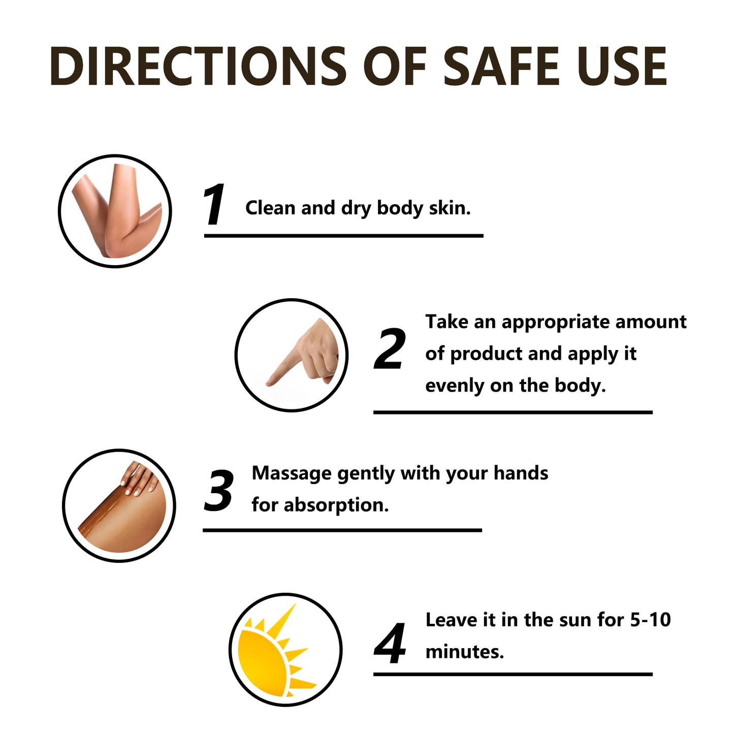 Self Tanning Lotion - Hydrating Quick Tan for Radiant Healthy Skin