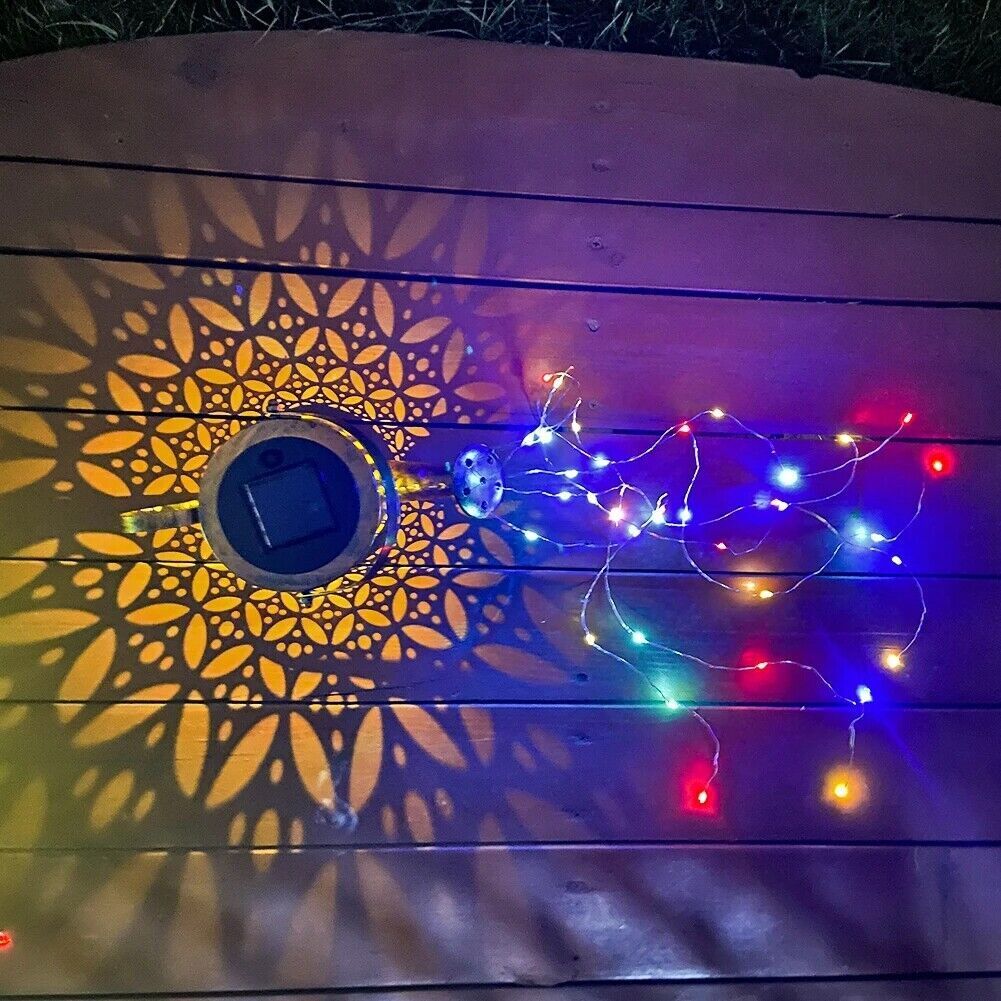 Solar Watering Can Garden Lights - Outdoor Pathway Lawn Decor, 2-Pack
