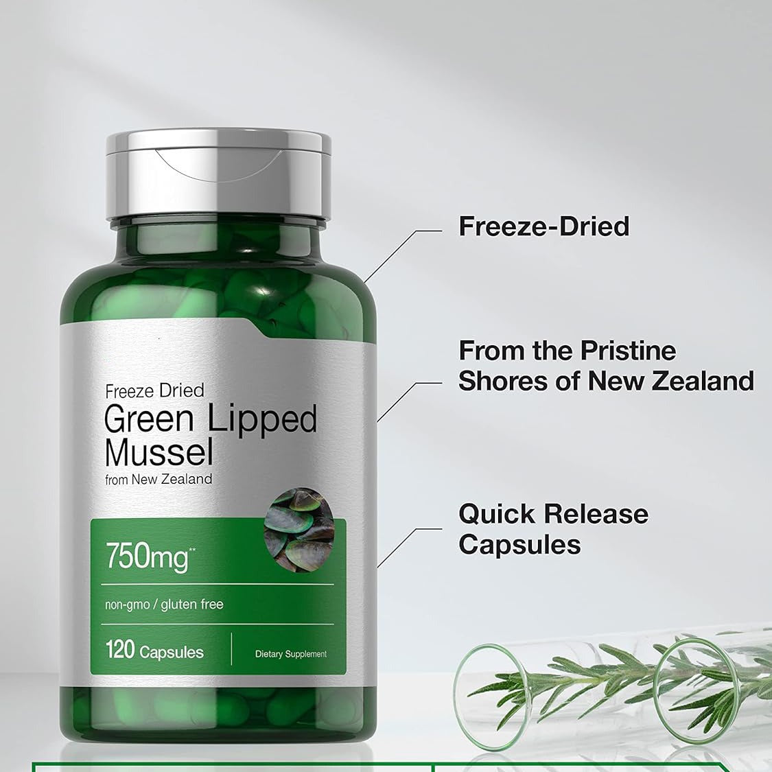 Green Lip Mussel Capsules for Adults