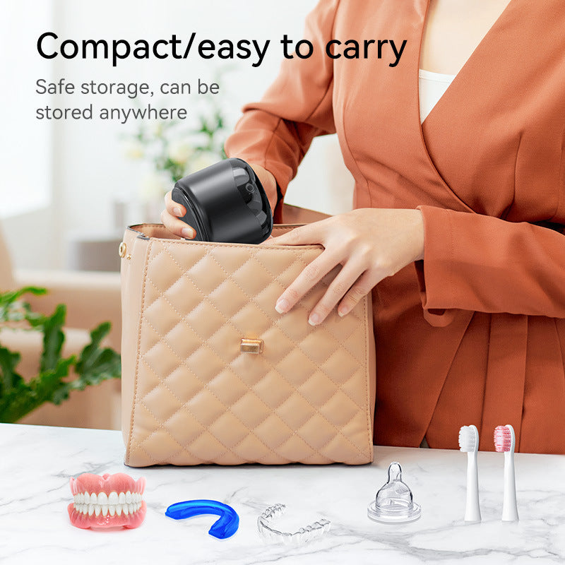 Portable Ultrasonic Cleaning Machine for Home & Jewelry Care
