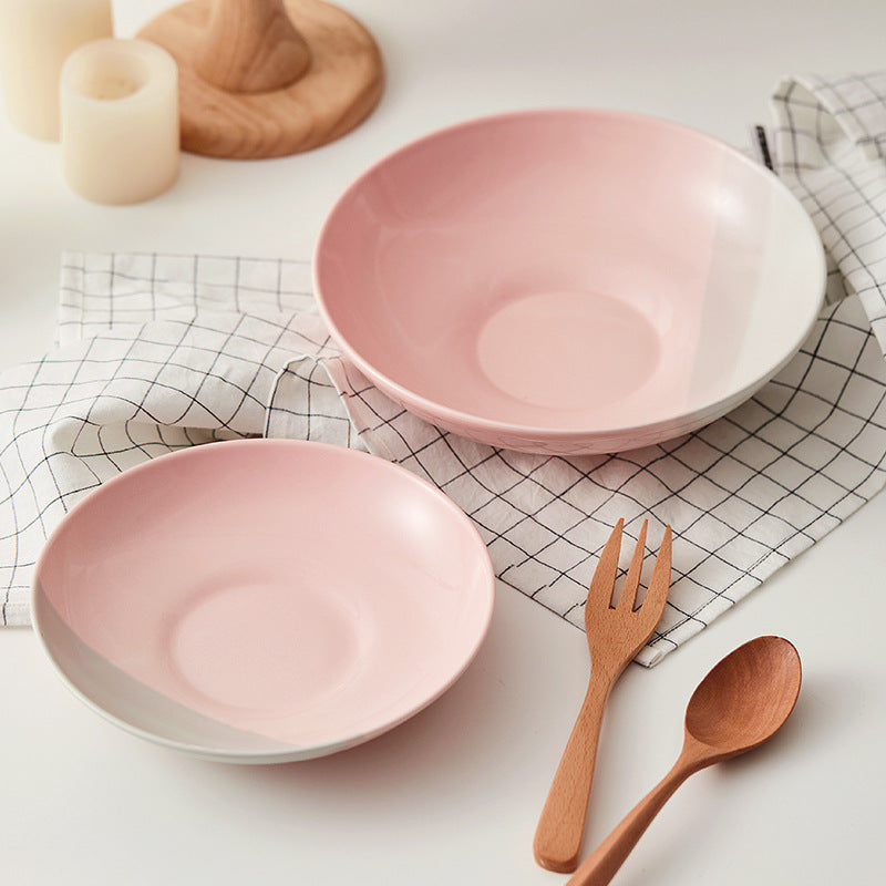 Flat Dish Set for Home Kitchen - Assorted Styles & Sizes