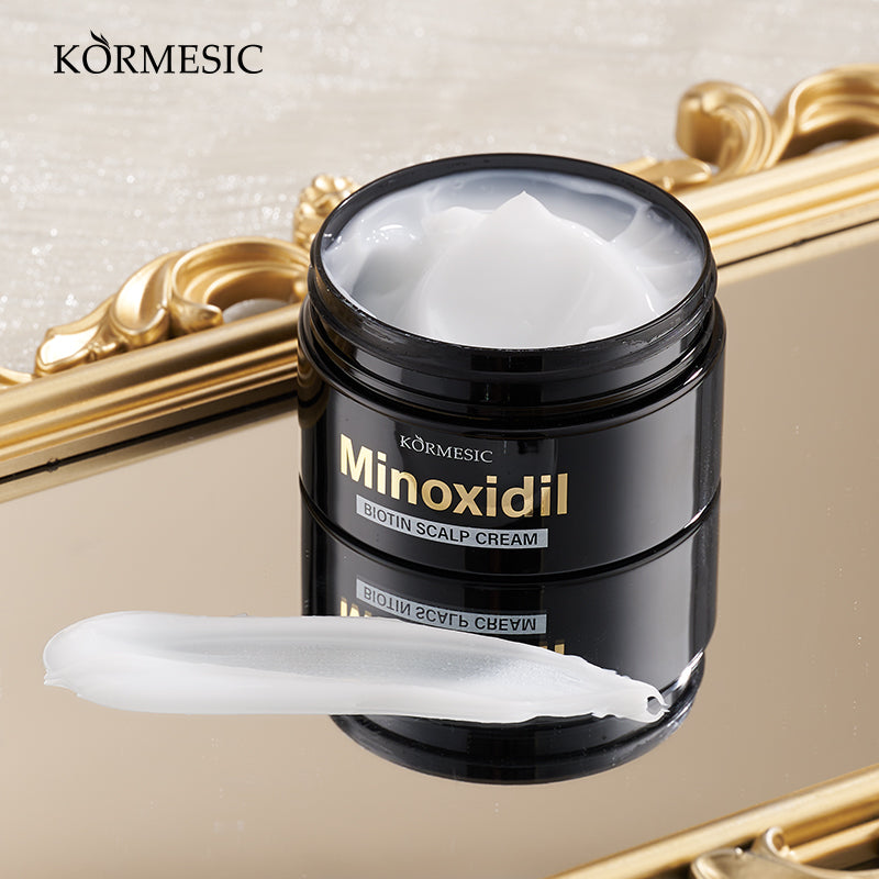 Minoxidil & Biotin Scalp Massage Cream - 100g for Hair Growth & Nourishment