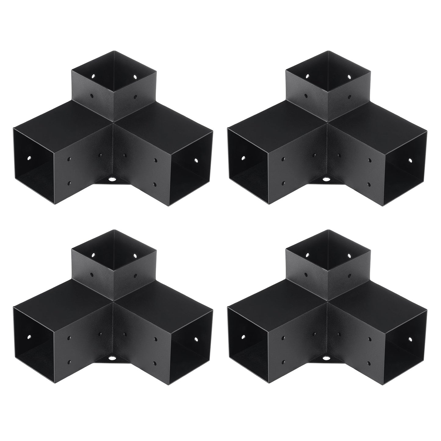 4"x4" Pergola Bracket Kit - Heavy Duty Corner Brackets, 4pcs