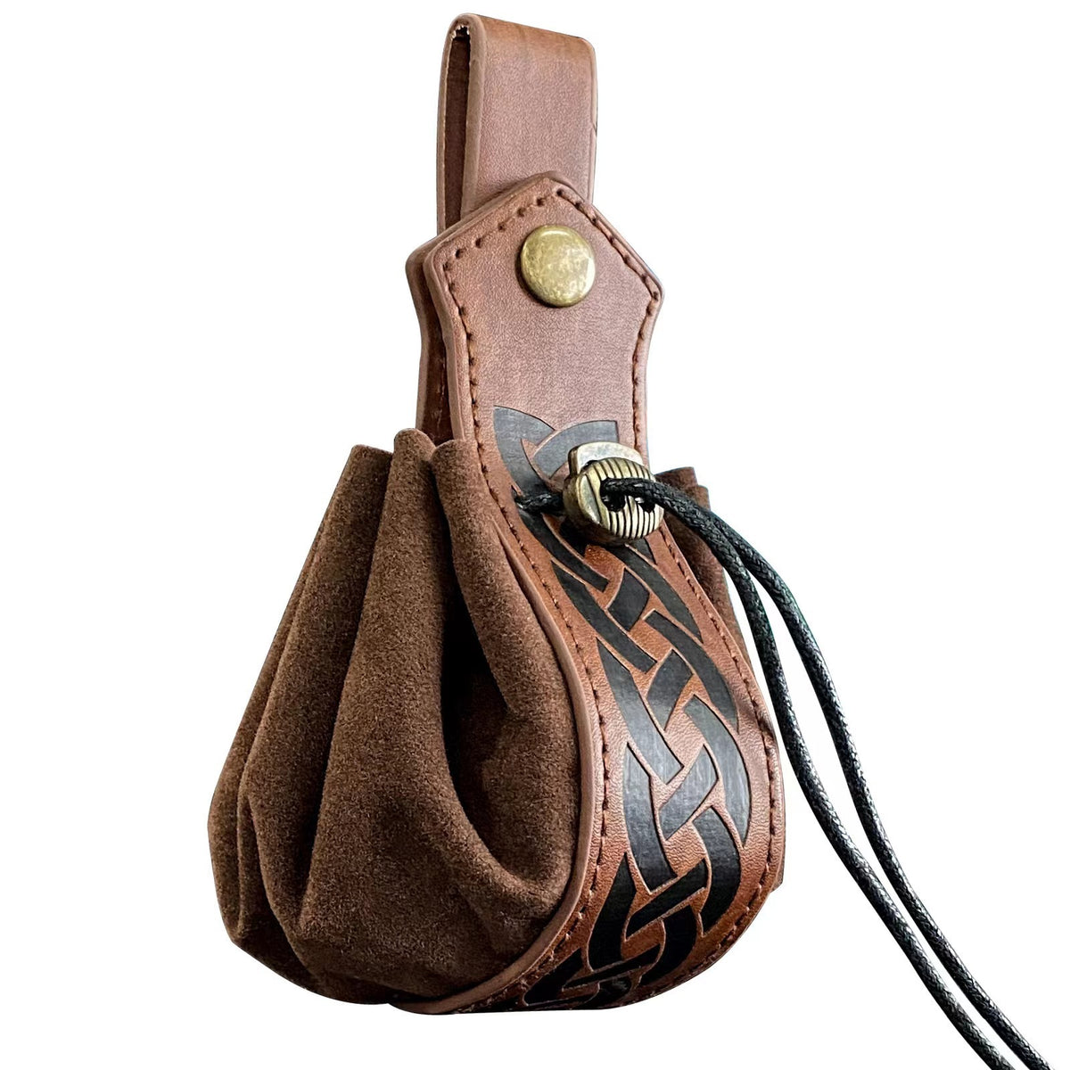 Retro Viking Medieval Waist Bag - Unisex Festival Fanny Pack with Adjustable Strap