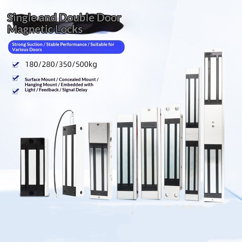 Double Door Electromagnetic Lock Waterproof Metal Access Control 500kg