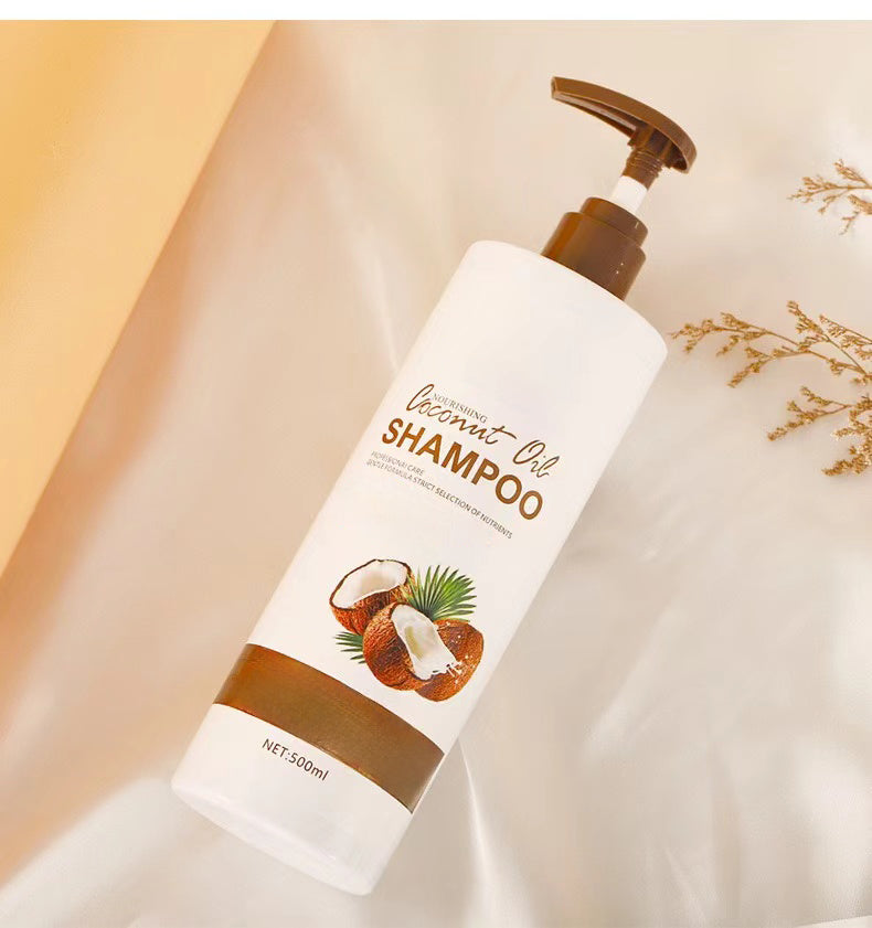 Nourishing Coconut Oil Shampoo - Deep Cleansing & Hydrating Hair Care - 500ml