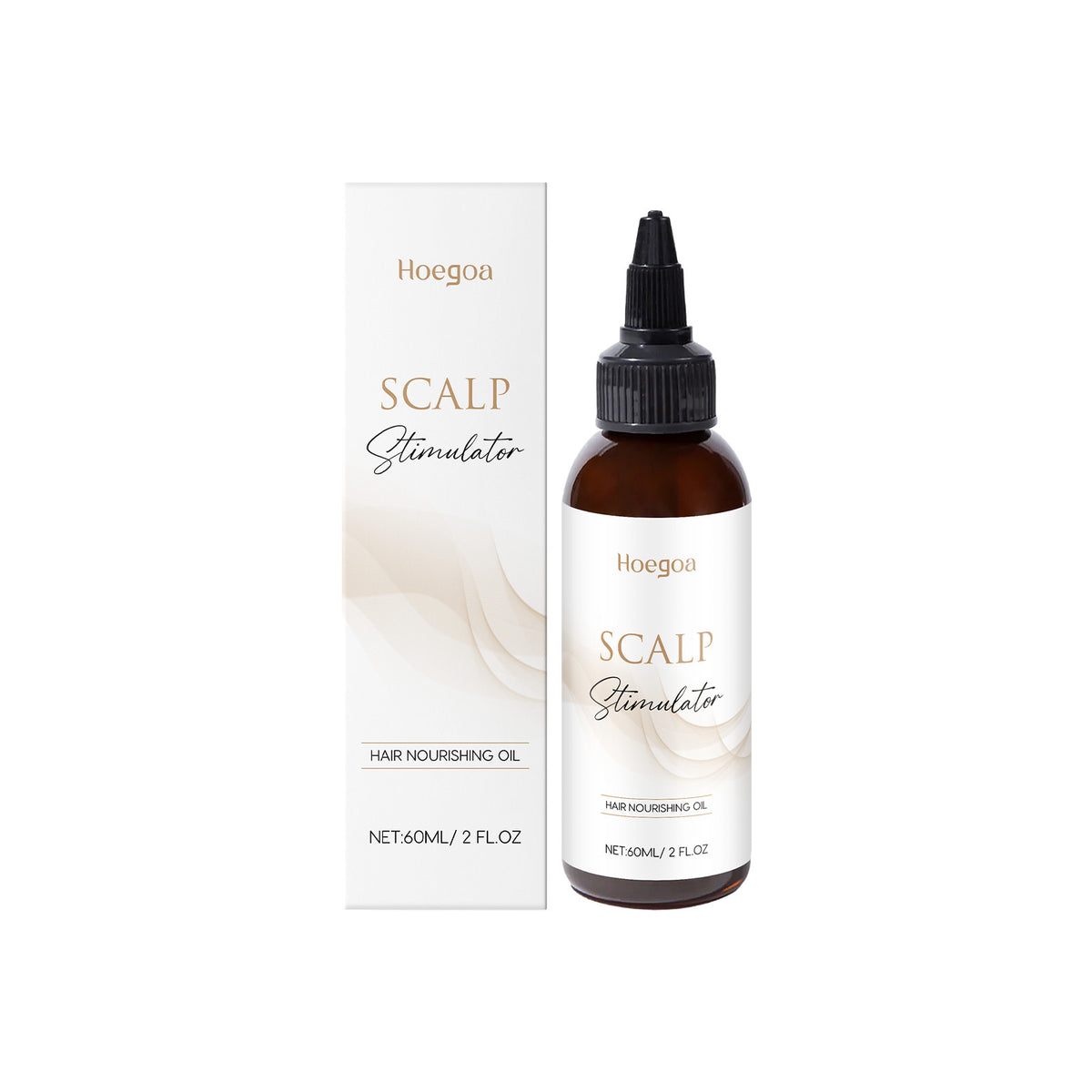Scalp Refreshing Hair Oil - 60ml Nourishing Moisturizing Treatment