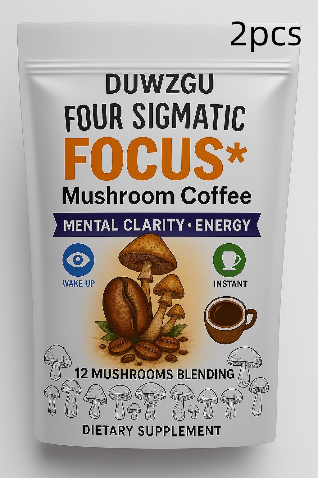 Mushroom Coffee Blend - Natural Functional Coffee Drink