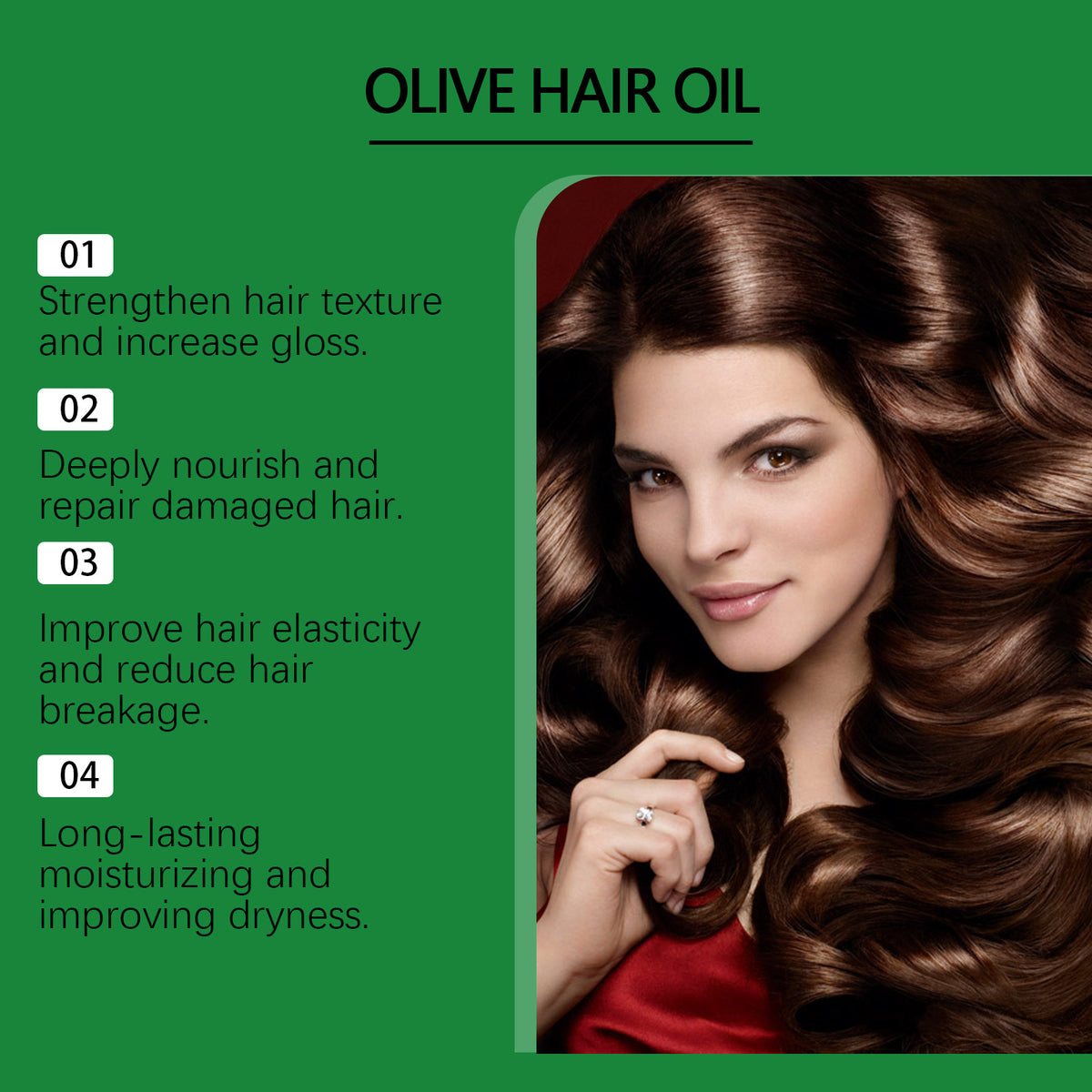 Moisturizing And Nourishing Hair Care Soft Shiny Essential Oil