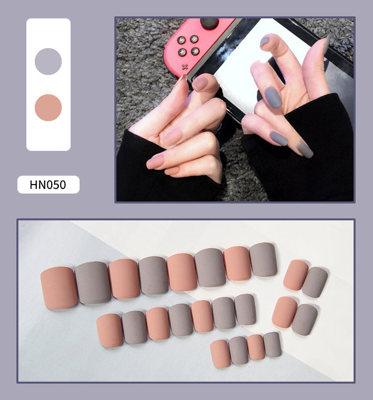 Fake Nail Art Patches - Wearable Nail Decorations for DIY Manicure