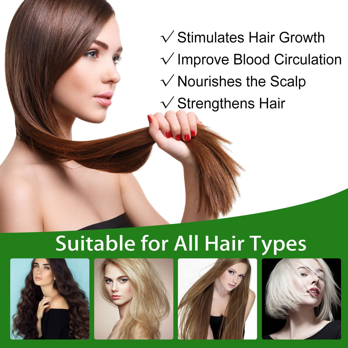 Rosemary Hair Growth Oil - Anti-Hair Loss Essential Oil 30ml