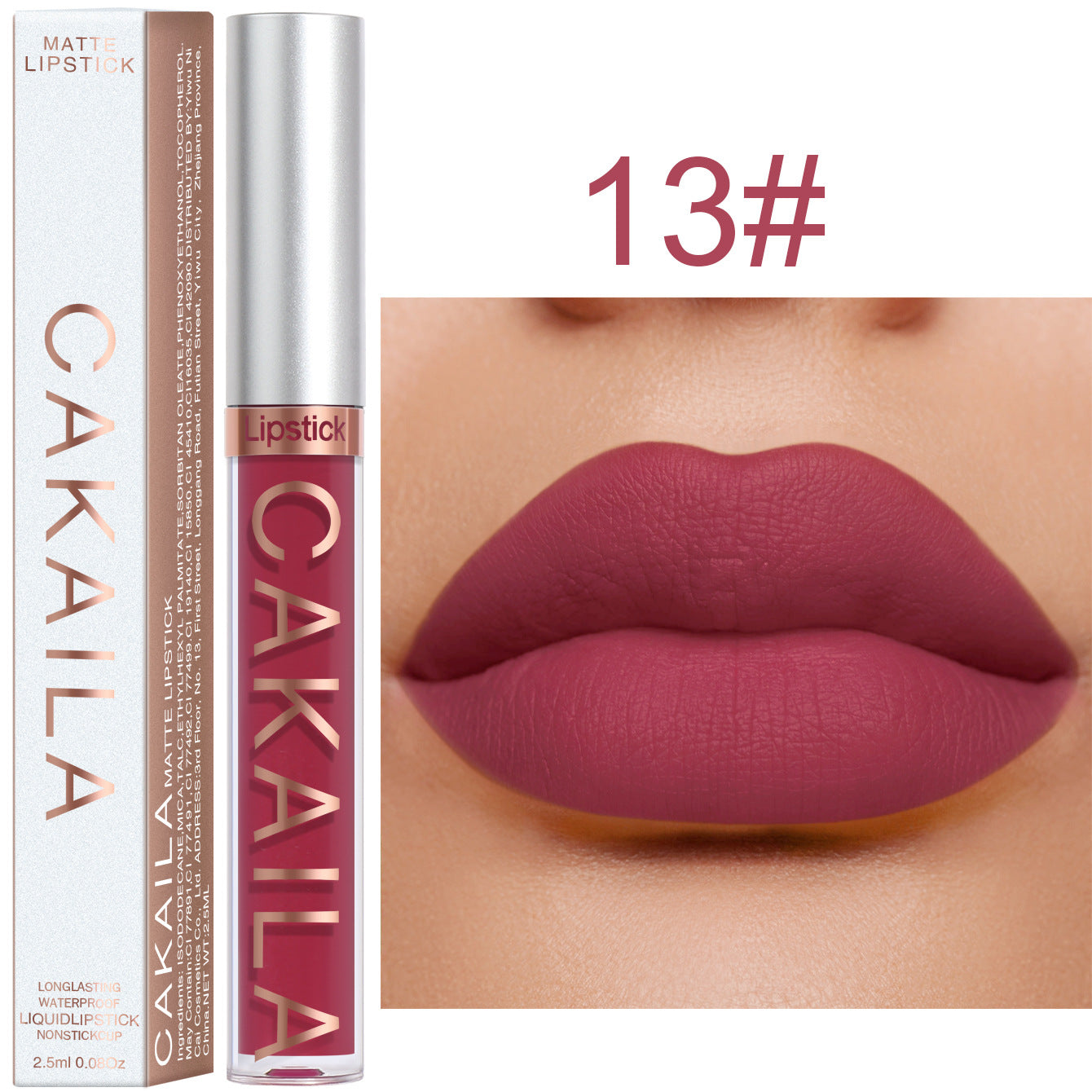 Waterproof Lip Gloss for Women Matte Lip Makeup - CJ
