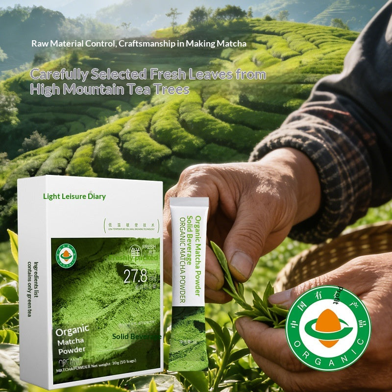 Organic Matcha Powder 30g - Baking, Tea & Desserts