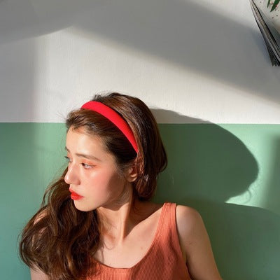Colorful Sponge Hair Band Set - Versatile Hair Accessories for Kids & Adults