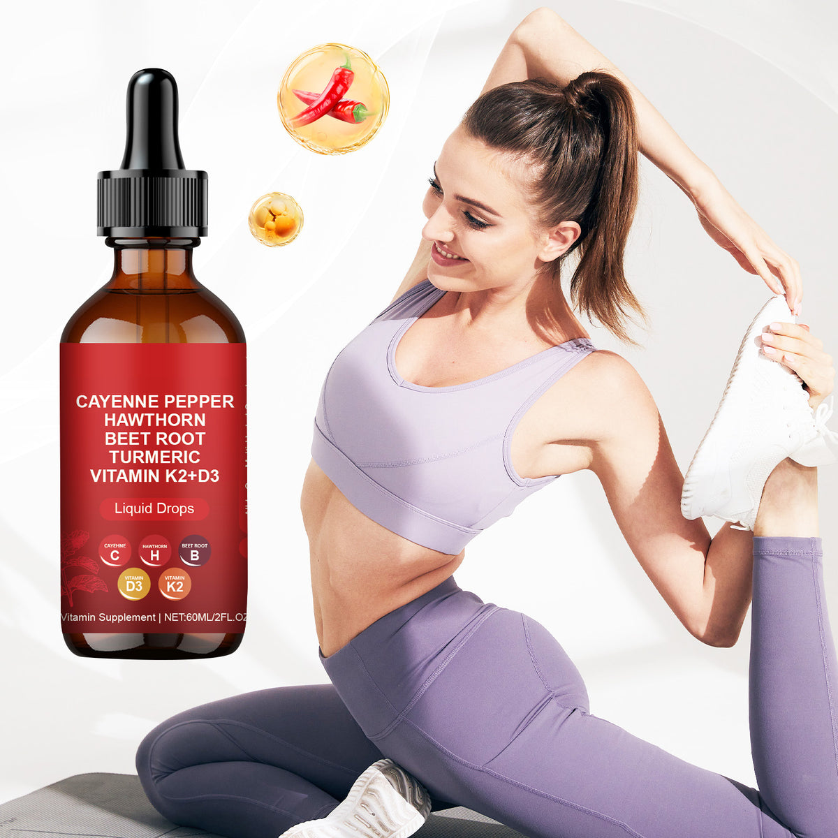 Non-standard Pepper Lifting Vitality Relieving Care Drops 60ml