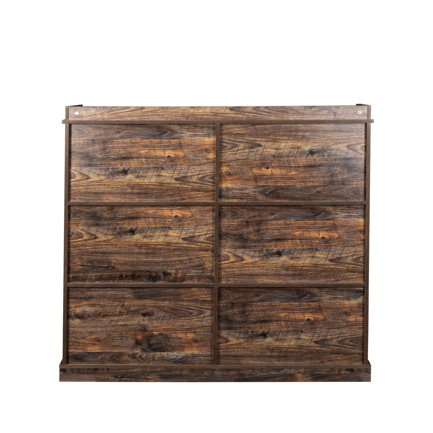 Espresso 10-Shelf Bookcase for Home Office Storage