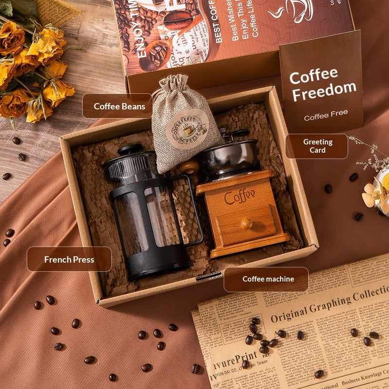 Modern Coffee Machine Gift Set - Multiple Styles
